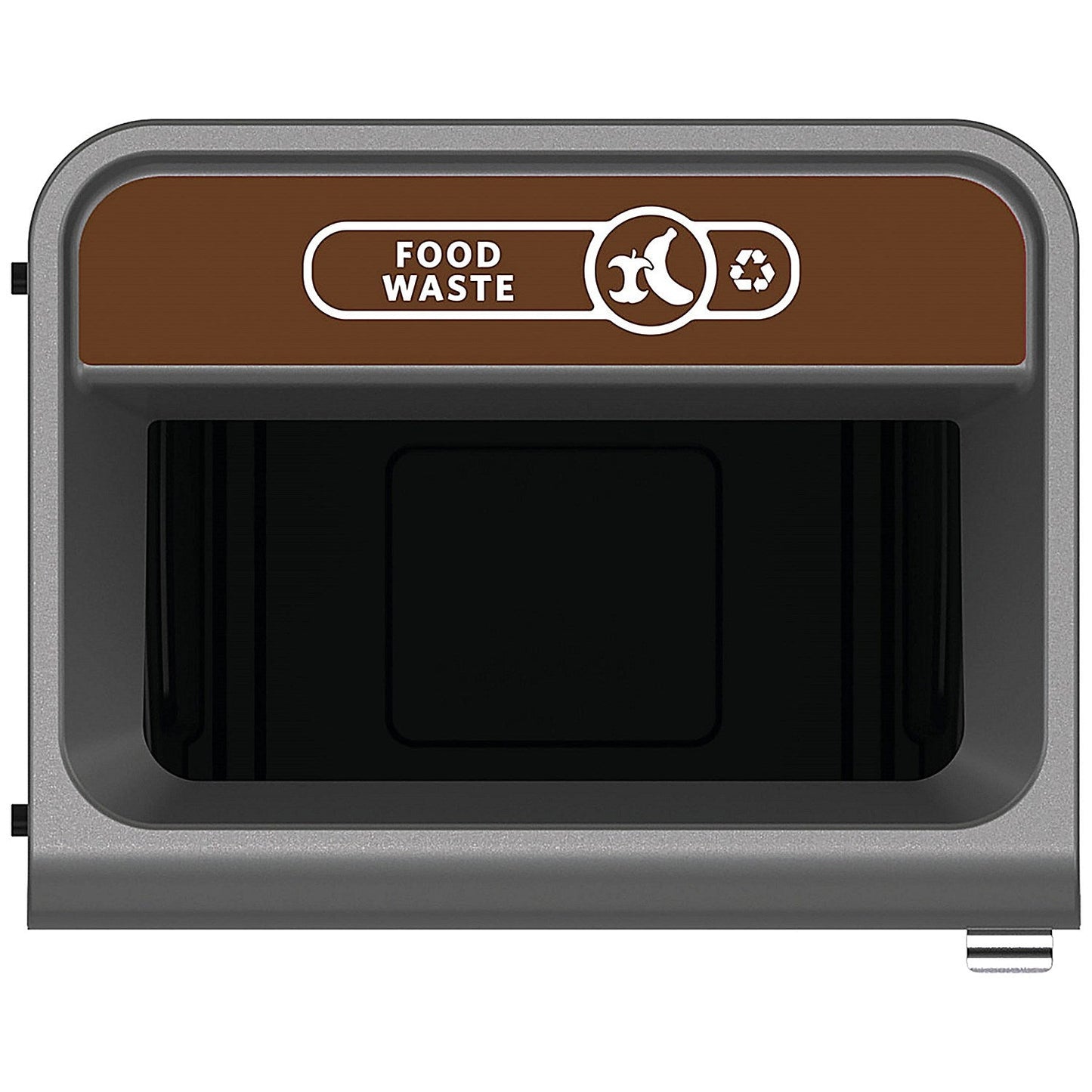 Rubbermaid Configure Container with Landfill Waste Label 125L Black Easy2Order : RU50019