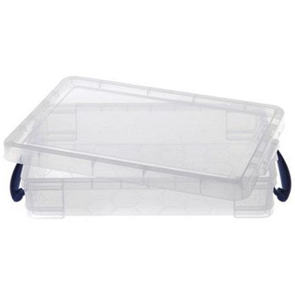 Really Useful Storage Box, 4 Litre, Clear