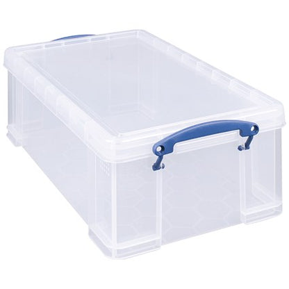Really Useful Storage Box, 12 Litre, Clear