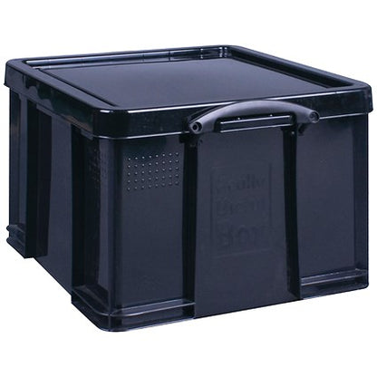 Really Useful Storage Box, 42 Litre, Black