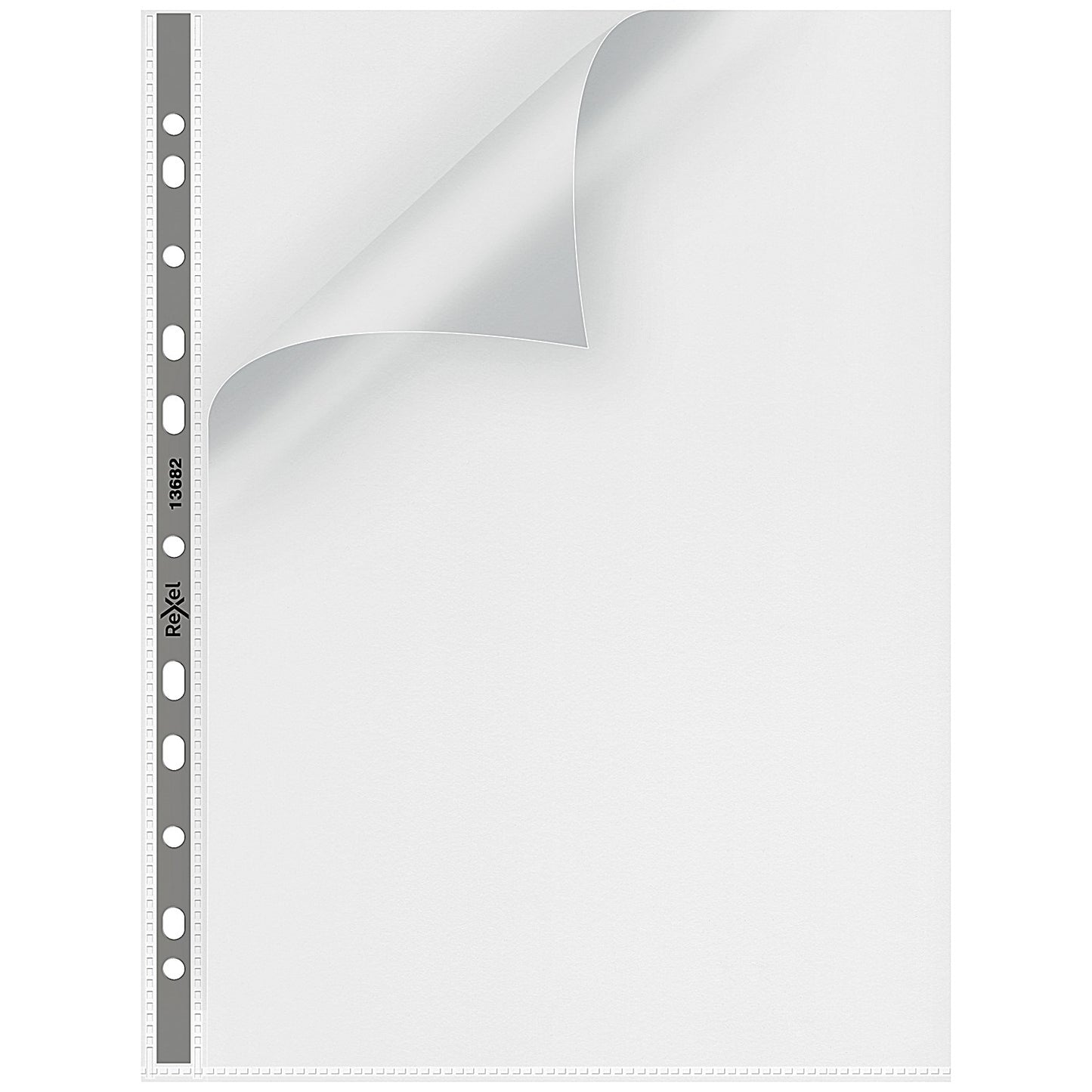 Rexel A4 Nyrex Presentation Pockets, 90 Micron, Top & Side Opening, Pack of 25