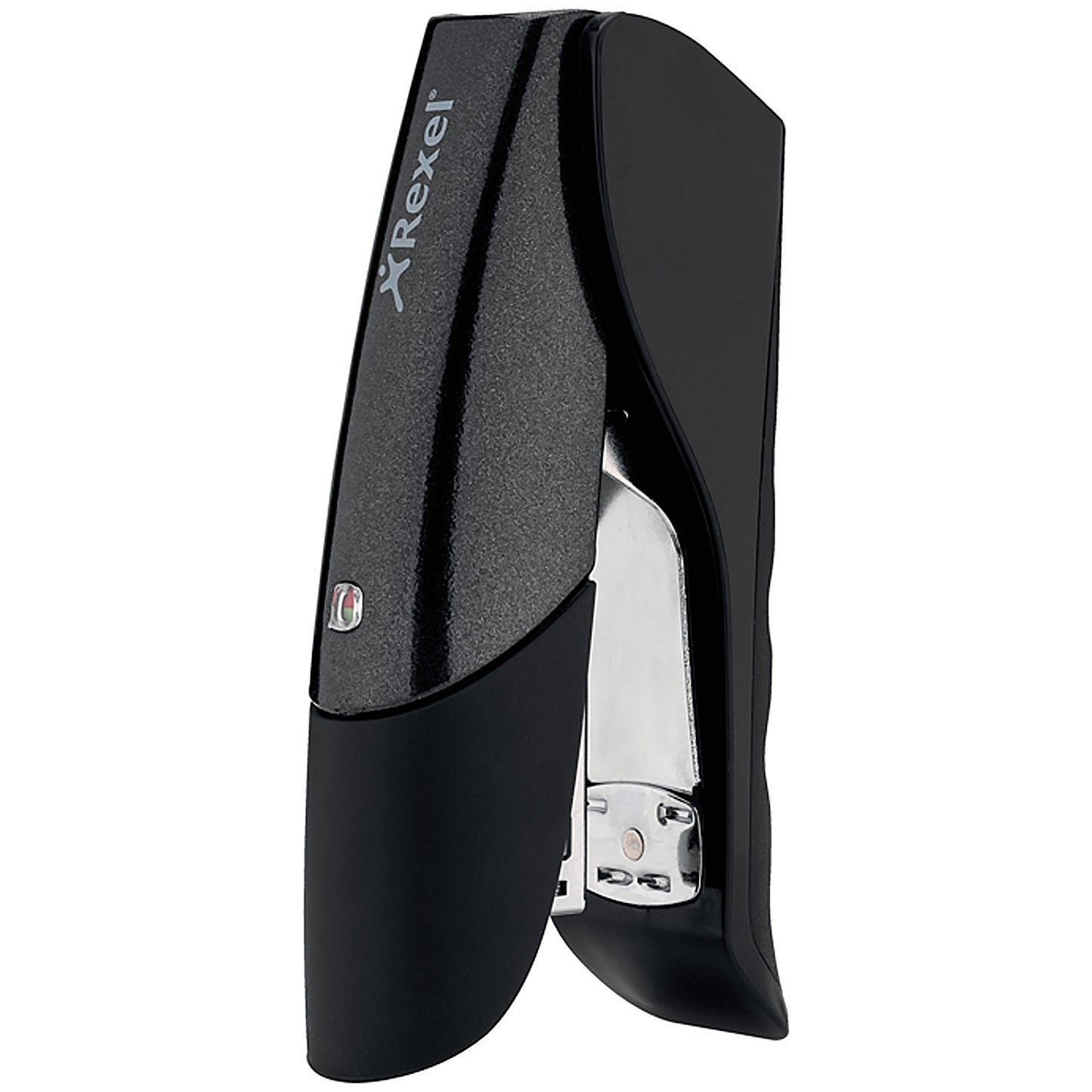 Rexel Gazelle Half Strip Stapler - Metallic Black