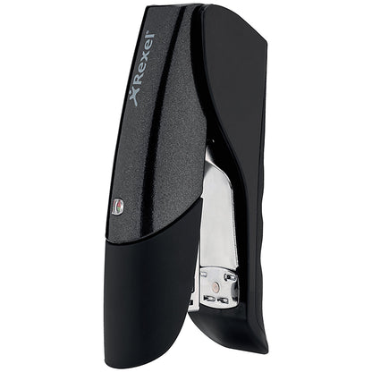 Rexel Gazelle Half Strip Stapler - Metallic Black
