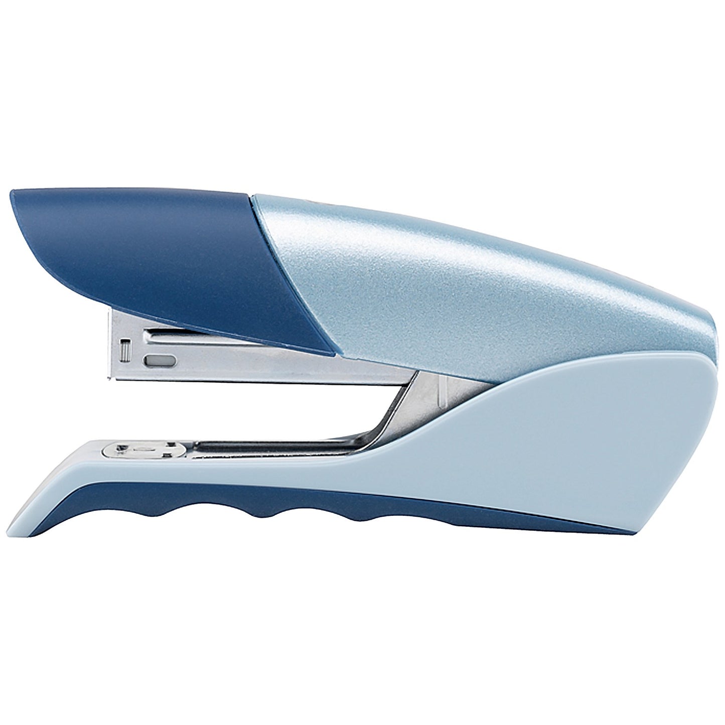Rexel Gazelle Half Strip Stapler - Silver & Blue