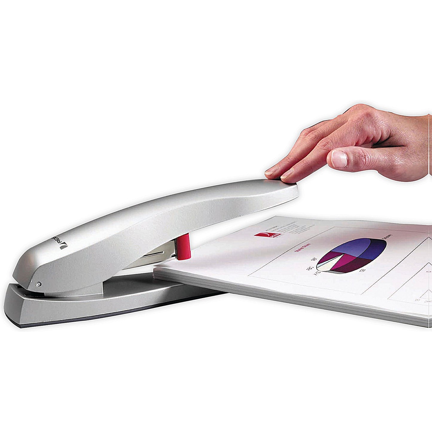 Rexel Odyssey Full Strip Stapler, Capacity 60 Sheets, Silver