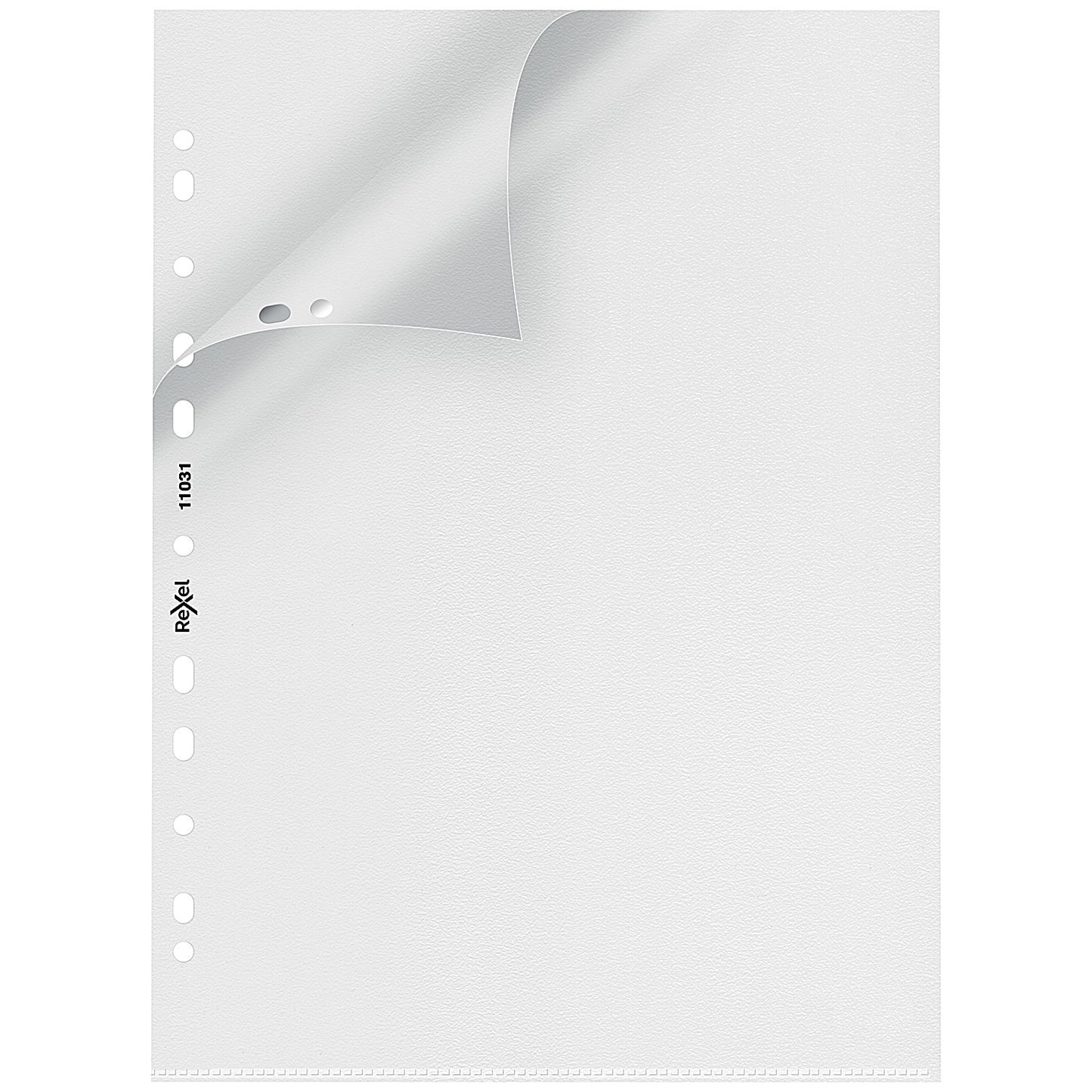 Rexel A4 Nyrex Heavy-duty Punched Pockets, 115 Micron, Top & Side Opening, Pack of 25