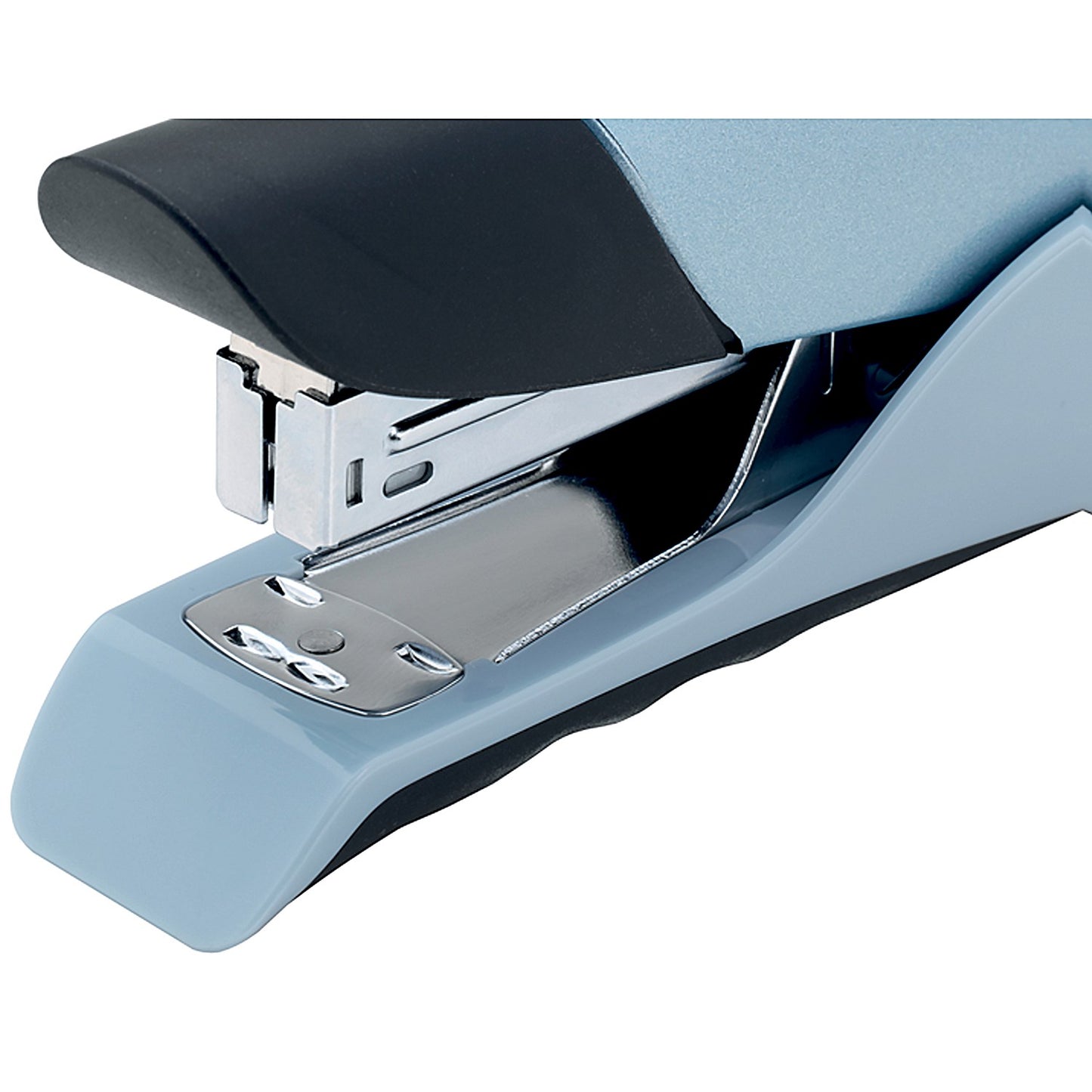Rexel Gazelle Half Strip Stapler, Capacity 25 Sheets, Silver and Black