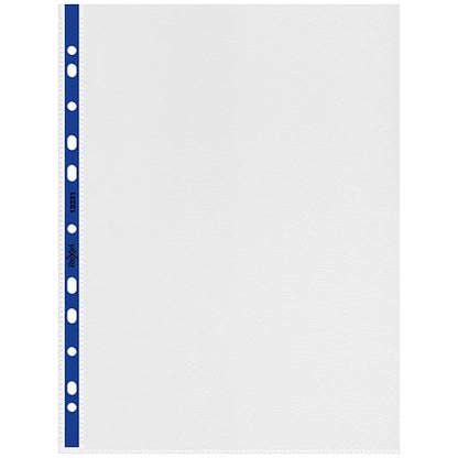 Rexel A4 Nyrex Reinforced Punched Pockets, 75 Micron, Top Opening, Pack of 25