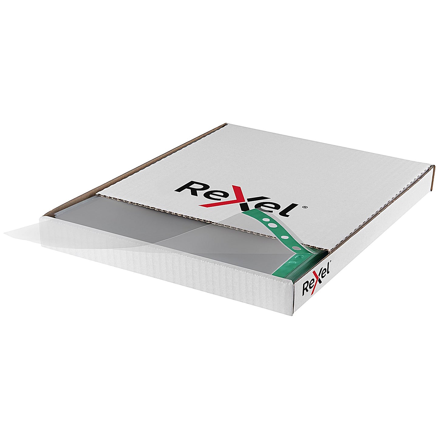 Rexel A4 Reinforced Pockets, 90 Micron, Top Opening, Pack of 100