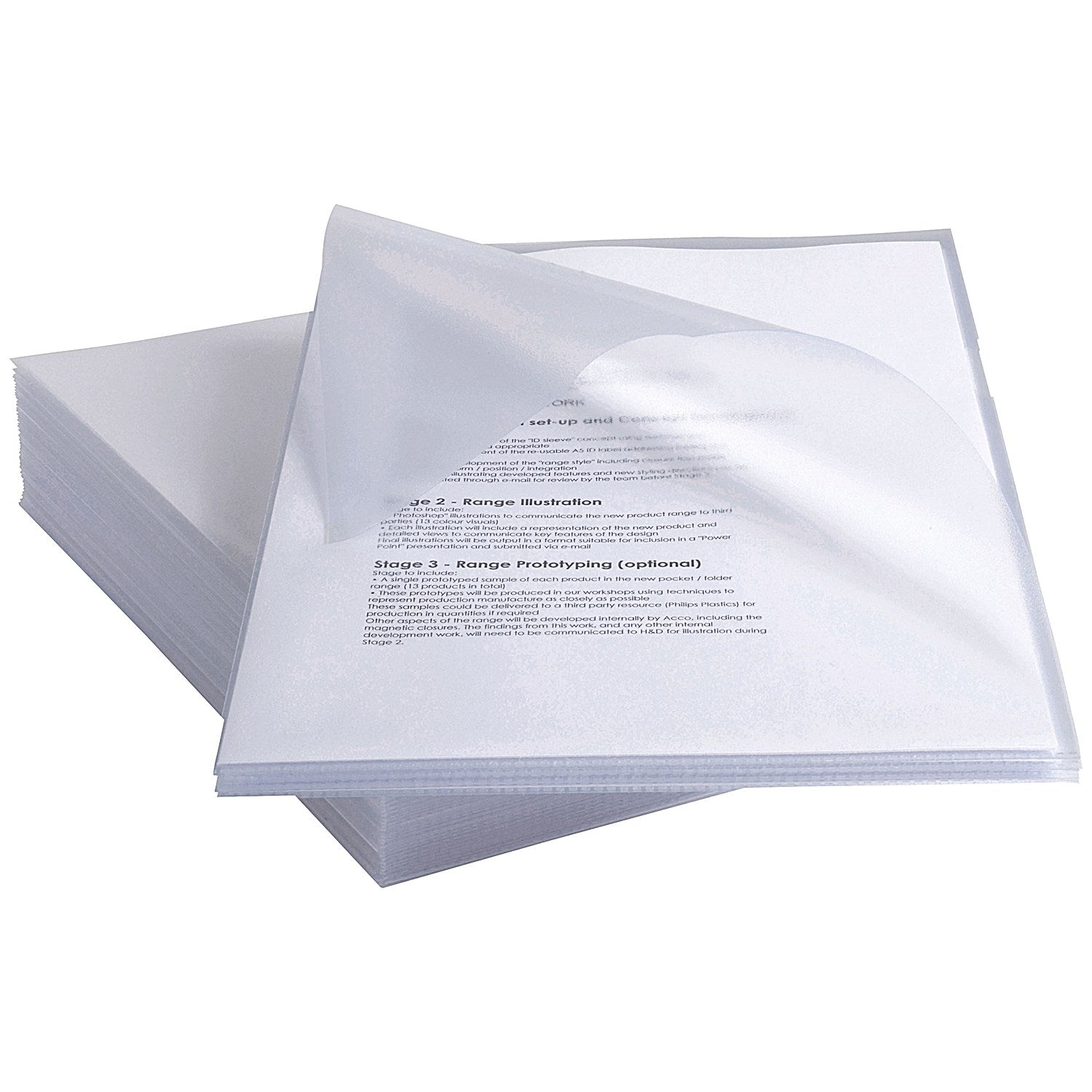 Rexel Anti Slip A4 Cut Flush Folders, Clear, Pack of 25 – Easy2order.co.uk