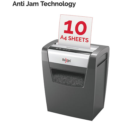 Rexel Momentum X410 P-4 Cross Cut Shredder, 23 Litres