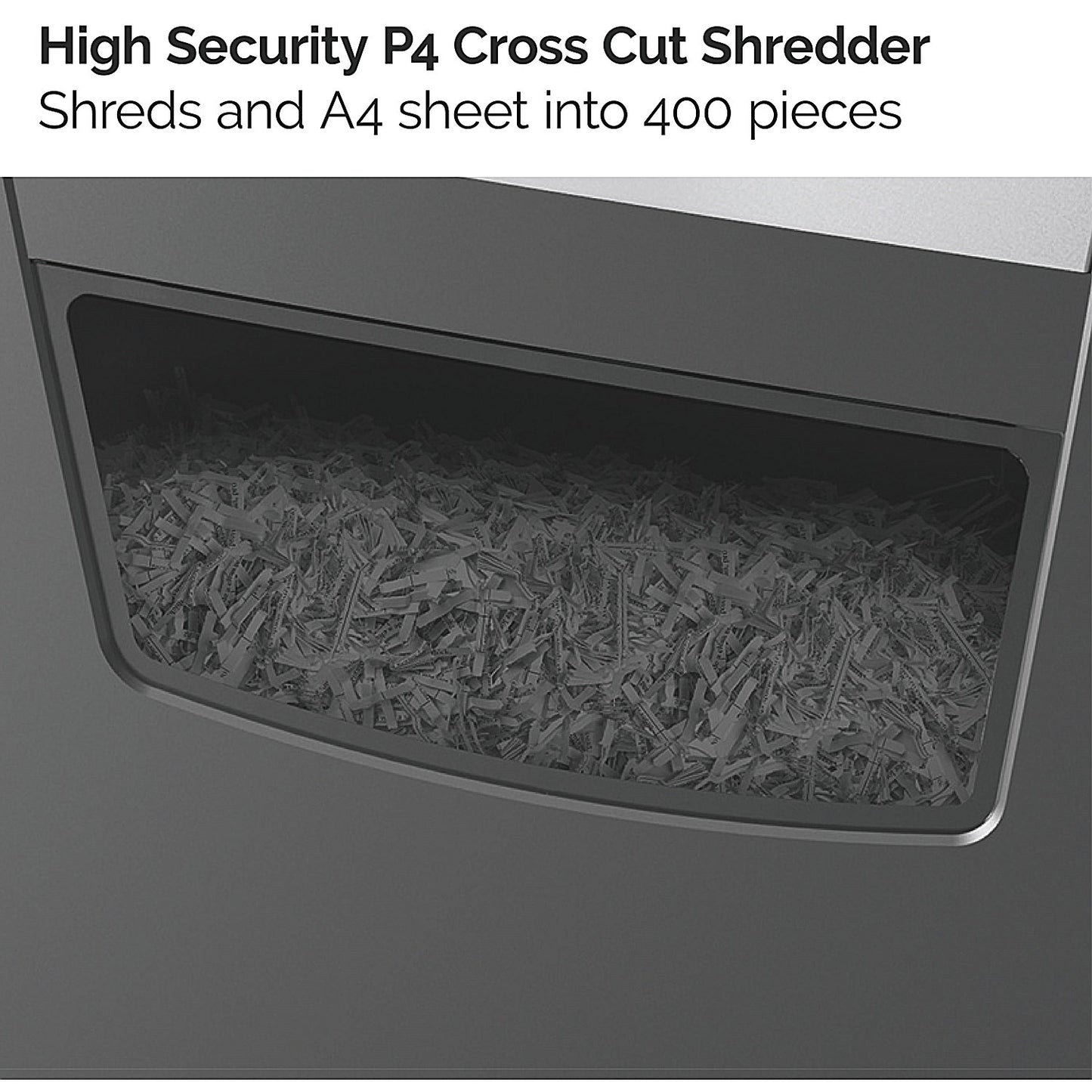 Rexel Momentum X410 P-4 Cross Cut Shredder, 23 Litres