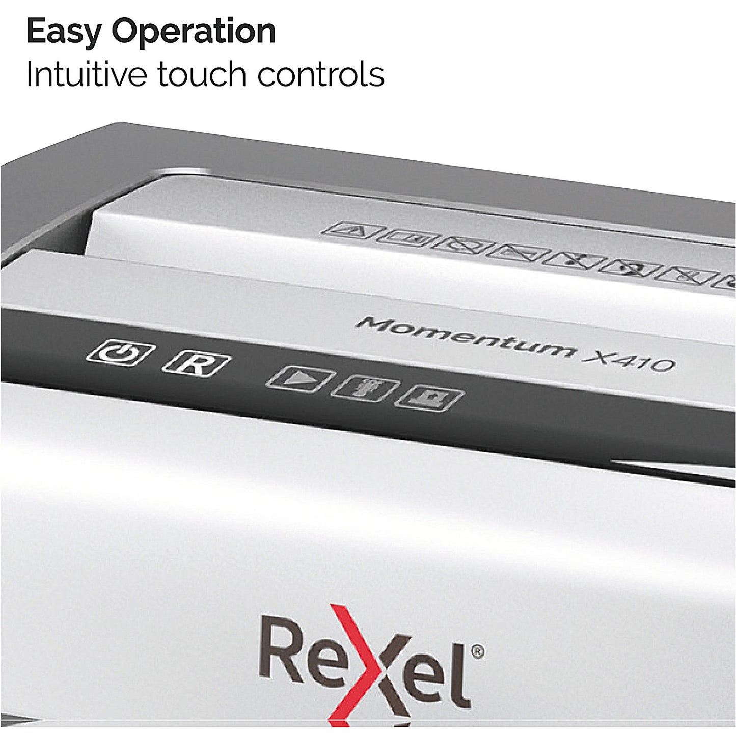 Rexel Momentum X410 P-4 Cross Cut Shredder, 23 Litres