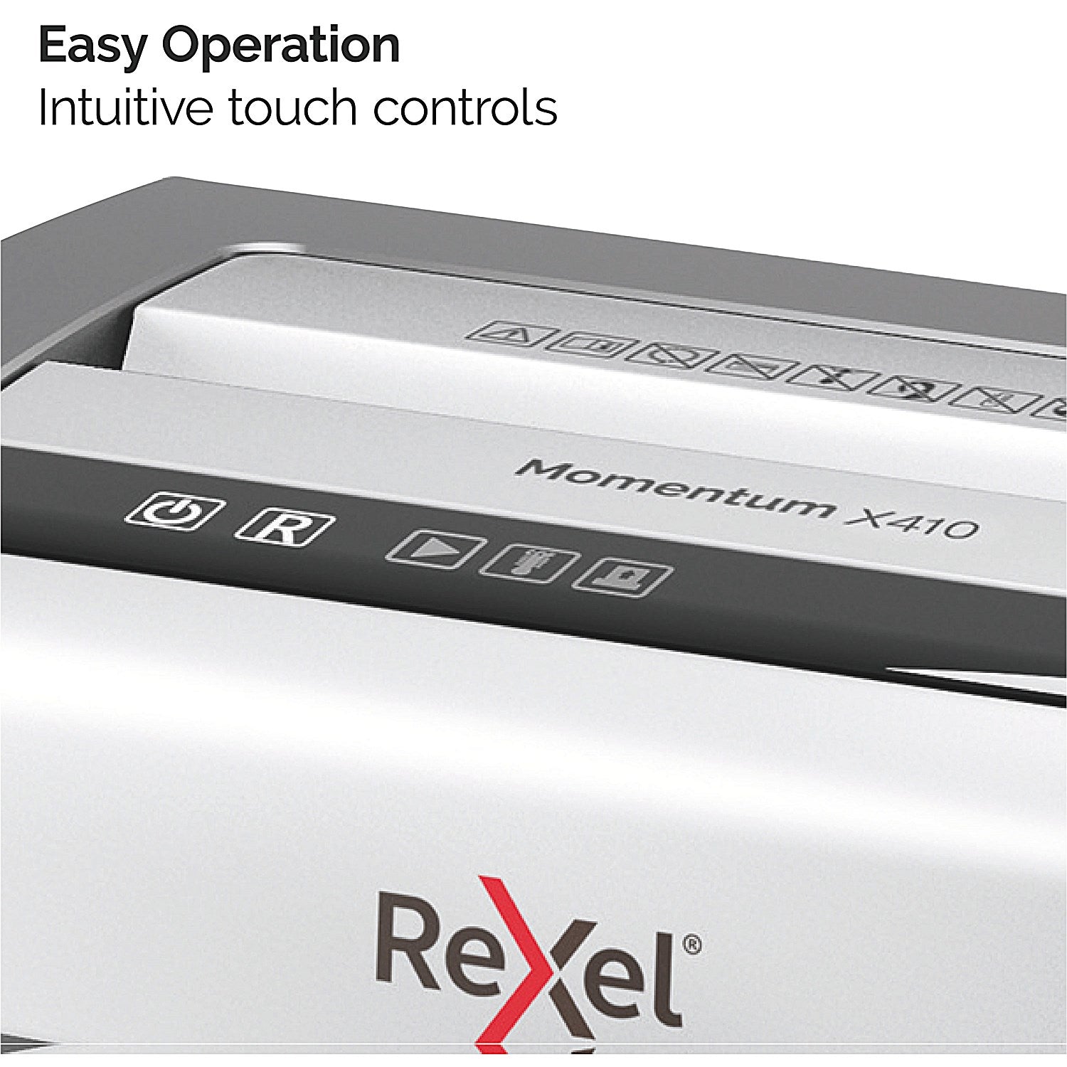 Rexel Momentum X410 P-4 Cross Cut Shredder, 23 Litres