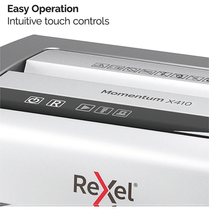 Rexel Momentum X410 P-4 Cross Cut Shredder, 23 Litres