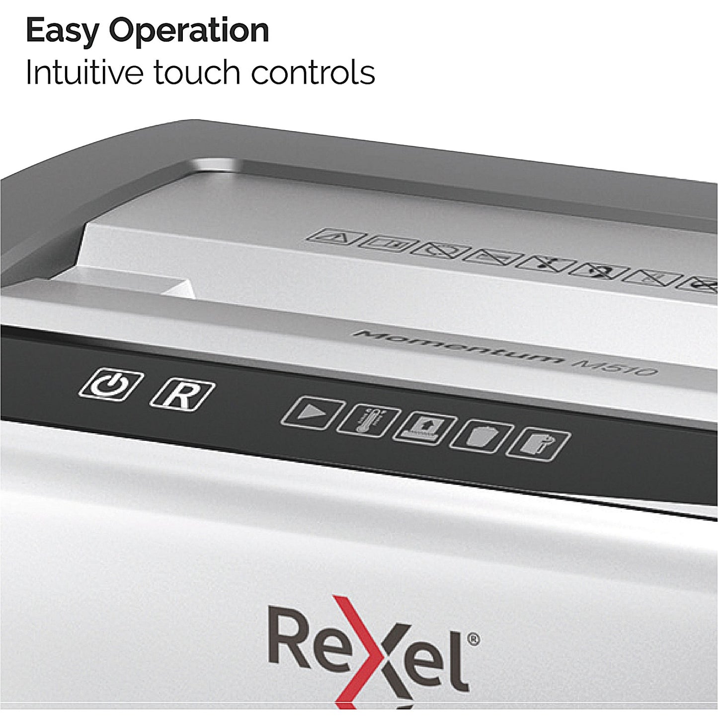Rexel Momentum M510 P-5 Micro-Cut Shredder, 23 Litres