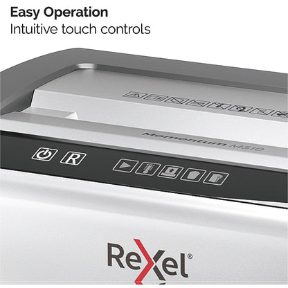 Rexel Momentum M510 P-5 Micro-Cut Shredder, 23 Litres
