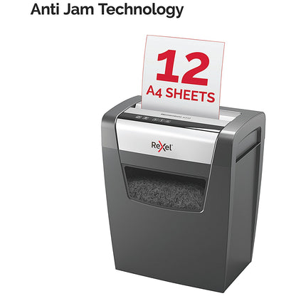 Rexel Momentum X312 P-3 Cross-Cut Shredder, 23 Litres