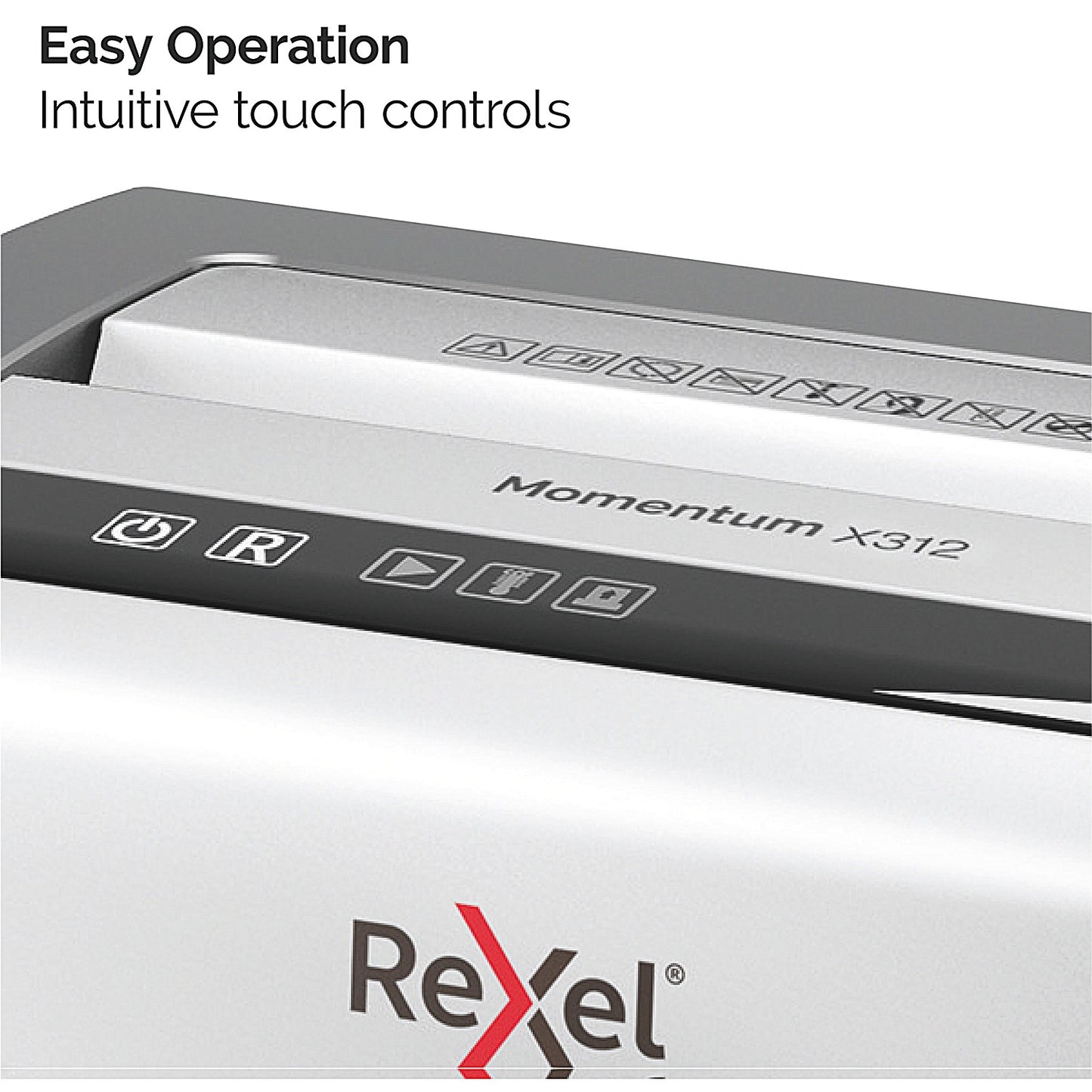 Rexel Momentum X312 P-3 Cross-Cut Shredder, 23 Litres