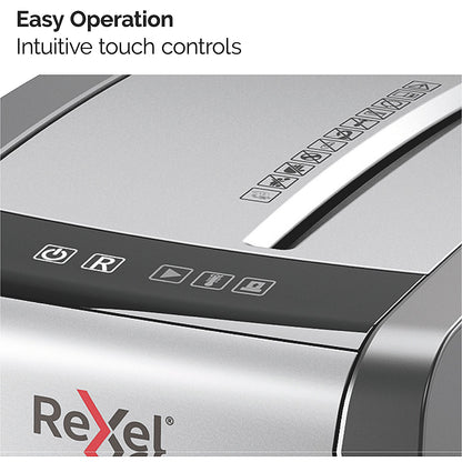 Rexel Momentum X410-SL Slimline P-4 Cross-Cut Shredder, 23 Litres