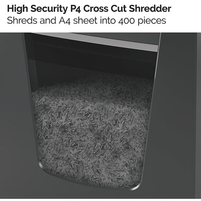 Rexel Momentum X420 P-4 Cross-Cut Shredder, 30 Litres