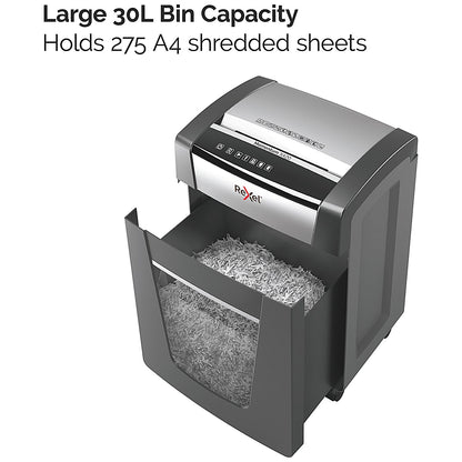 Rexel Momentum X420 P-4 Cross-Cut Shredder, 30 Litres
