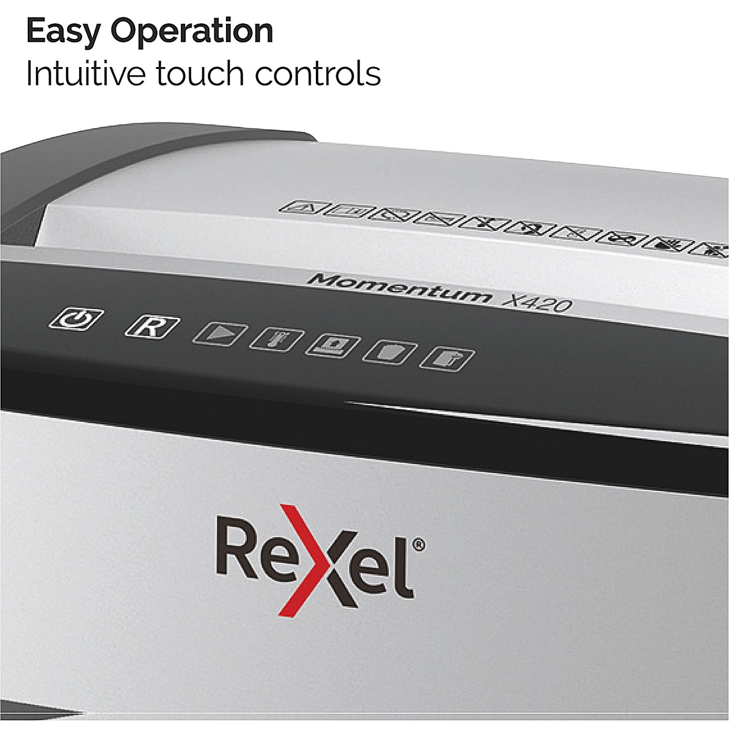 Rexel Momentum X420 P-4 Cross-Cut Shredder, 30 Litres