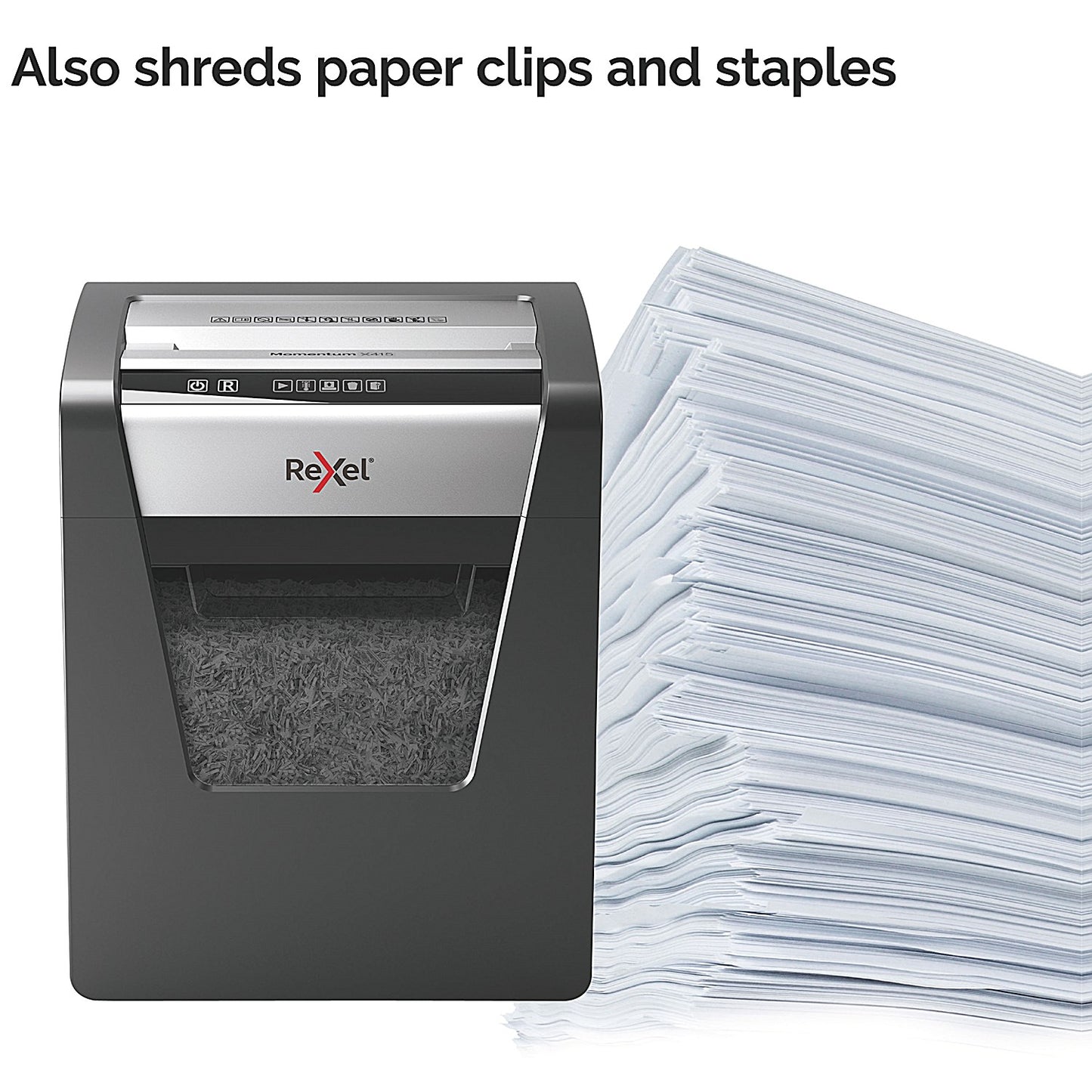 Rexel Momentum X415 CC Shredder Cross Cut 23 Lites P-4