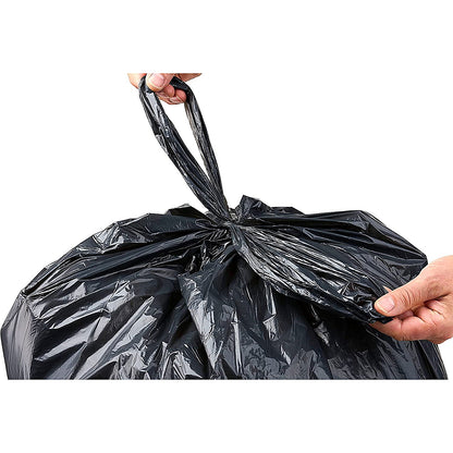 Le Cube Medium Duty Refuse Sacks, 100 Litre, Black, Pack of 75