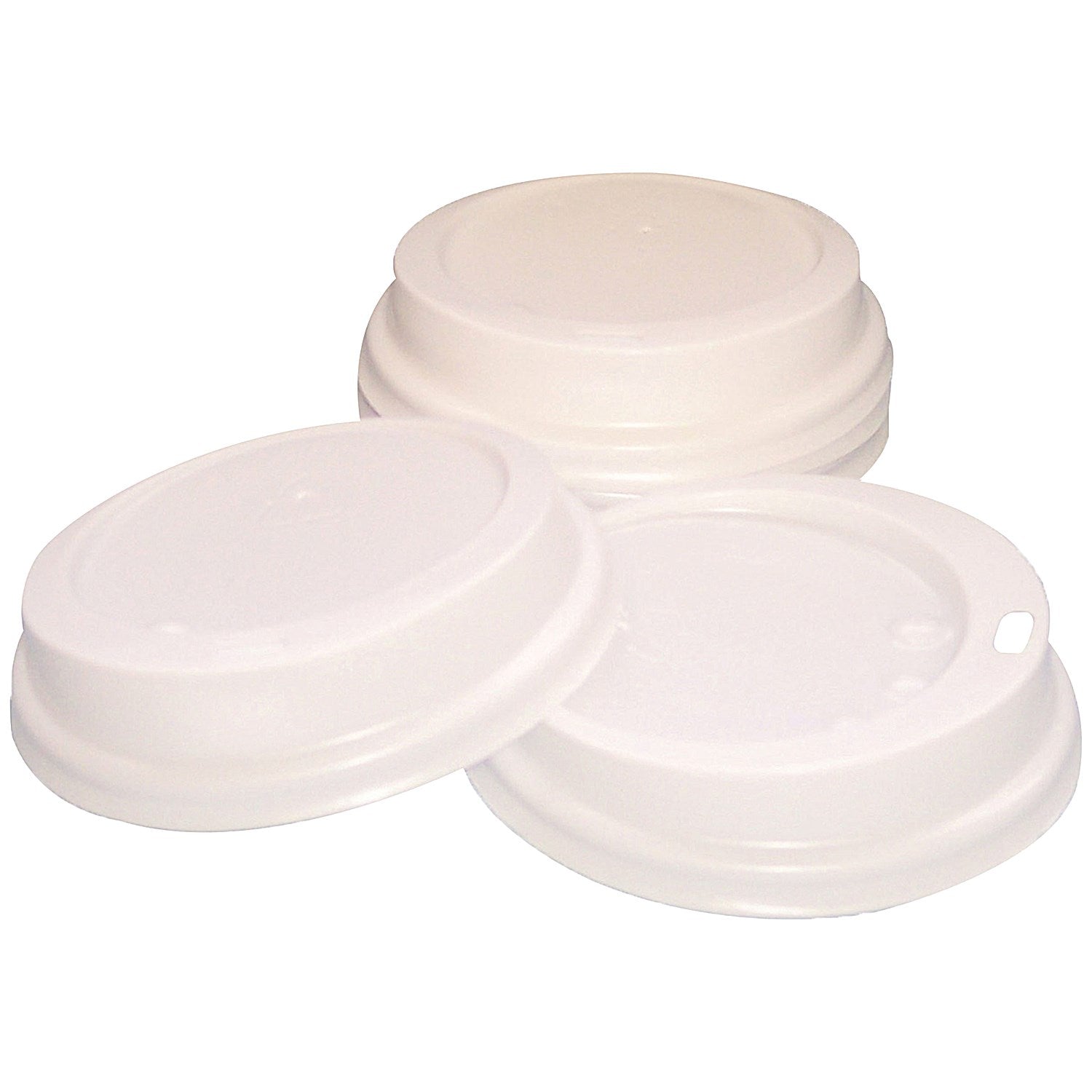 Caterpack 350ml Paper Cup Sip Lids, White, Pack of 100 Easy2Order : RY04222