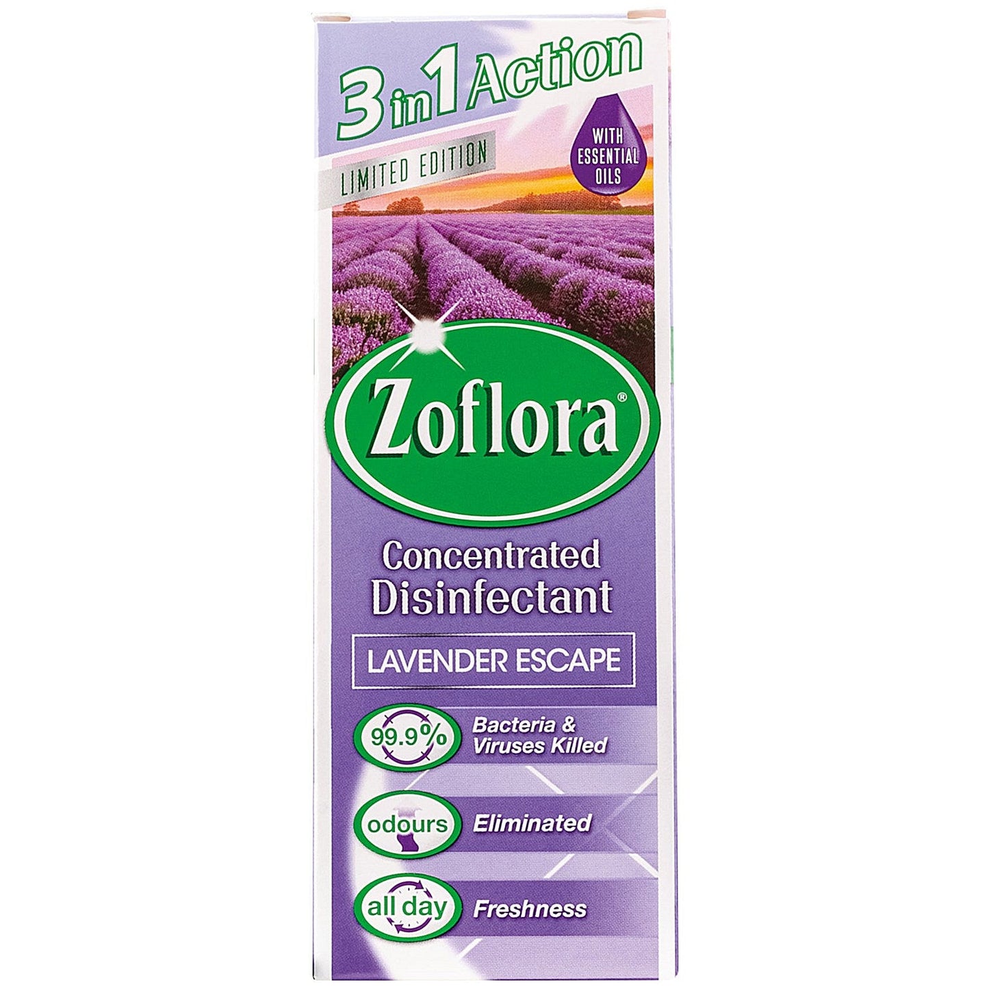 Zoflora 3-in-1 Concentrated Disinfectant, 120ml, Pack of 12