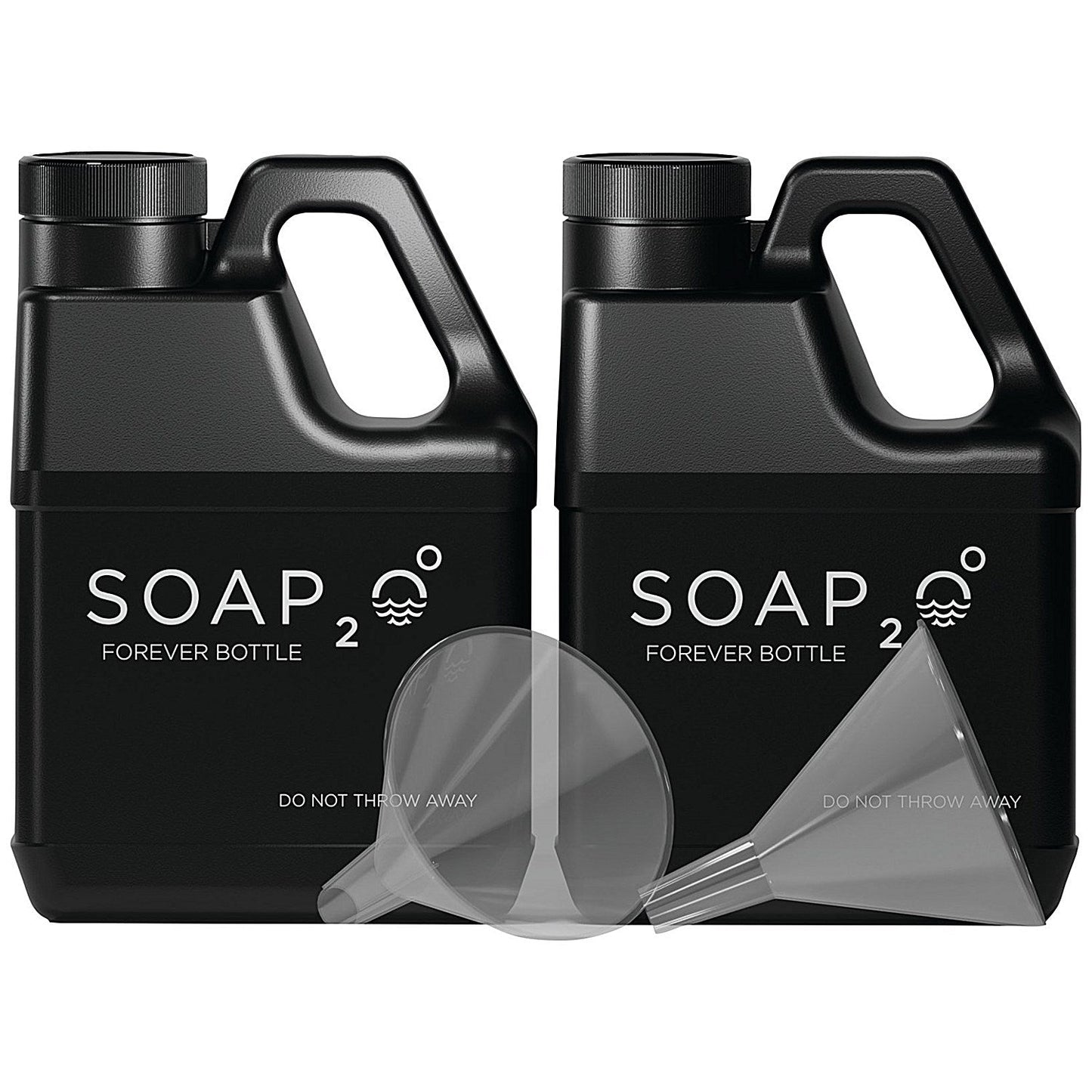 Forever Bottles with 2 Funnels 4 Litres (Pack of 2)