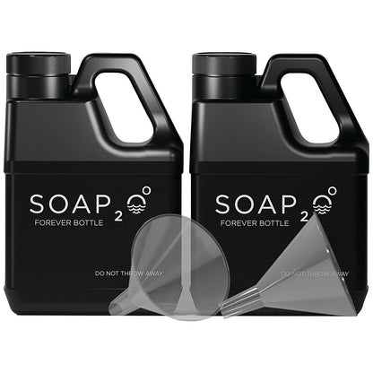 Forever Bottles with 2 Funnels 4 Litres (Pack of 2)