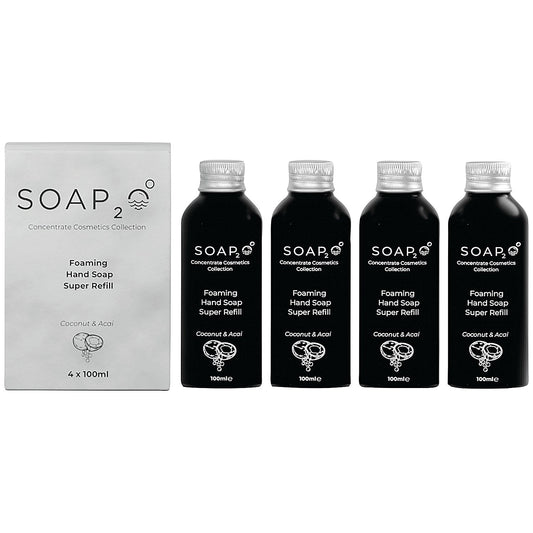 Foaming Hand Soap Super Refill Makes 4 Litres (Pack of 4)