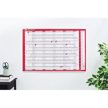 Sasco Aluminium Chart Track, Two Rails (Upper and Lower) for Single 915mm Wide Planner