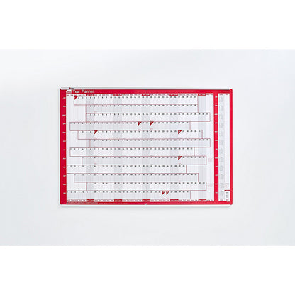 Sasco Aluminium Chart Track, Two Rails (Upper and Lower) for Single 915mm Wide Planner