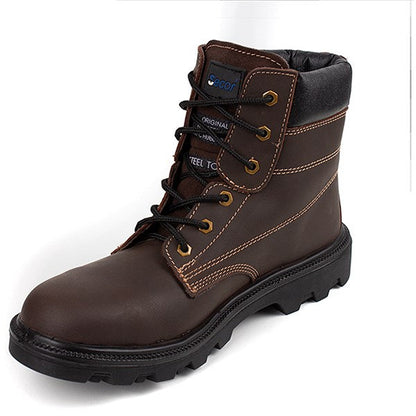 Beeswift Sherpa Dual Density 6 inch Boots, Brown, 12