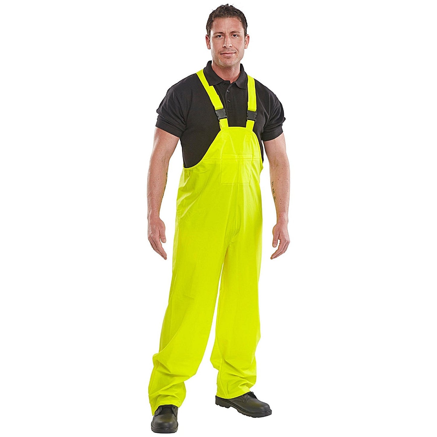 Beeswift Super B-Dri Bib & Brace, Yellow, XL