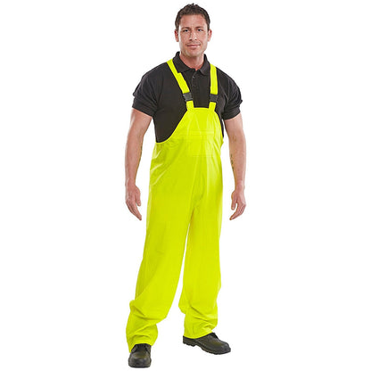 Beeswift Super B-Dri Bib & Brace, Yellow, 2XL