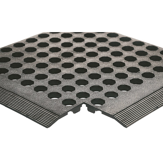 Rubber Worksafe Mat, 900x1500mm, Black