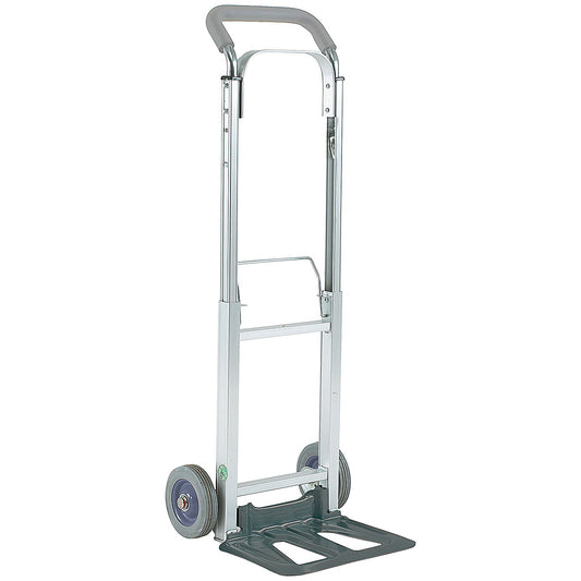 Compact Folding Hand Truck Silver 313195