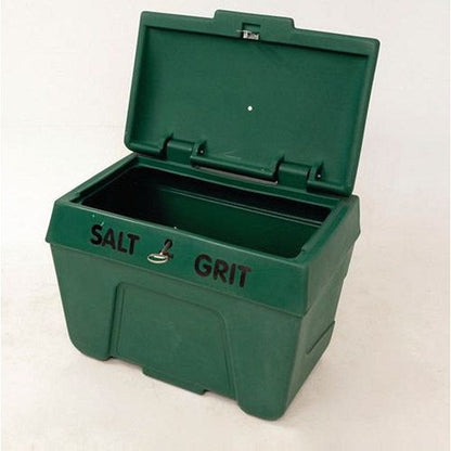 Slingsby Heavy Duty Salt and Grit Bin without Hopper Feed with Hasp, 200 Litre, Green Easy2Order : SBY08638
