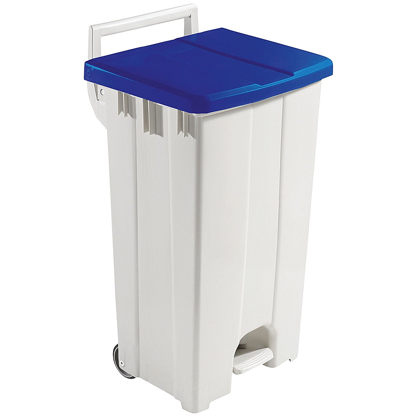 Plastic Pedal Bin, 90 Litre, Grey