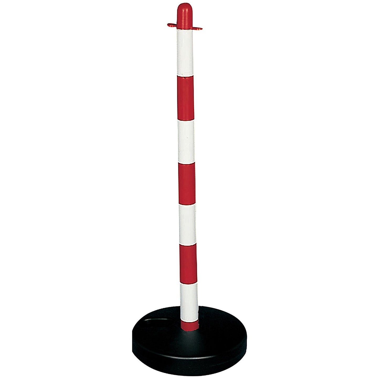Bi-Pose Red/White Post and Base