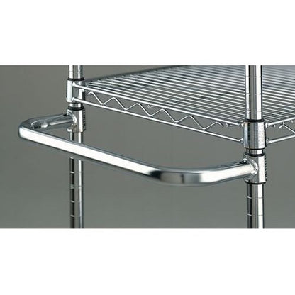 Mobile Trolley 2-Tier Chrome 372995