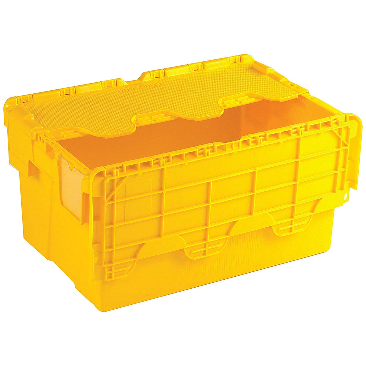 Yellow Attached Lid Container 54L 375817 – Easy2order.co.uk