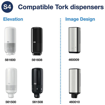 Tork A4 Alcohol-Free Foam Sanitiser, 1 Litre, Pack of 6
