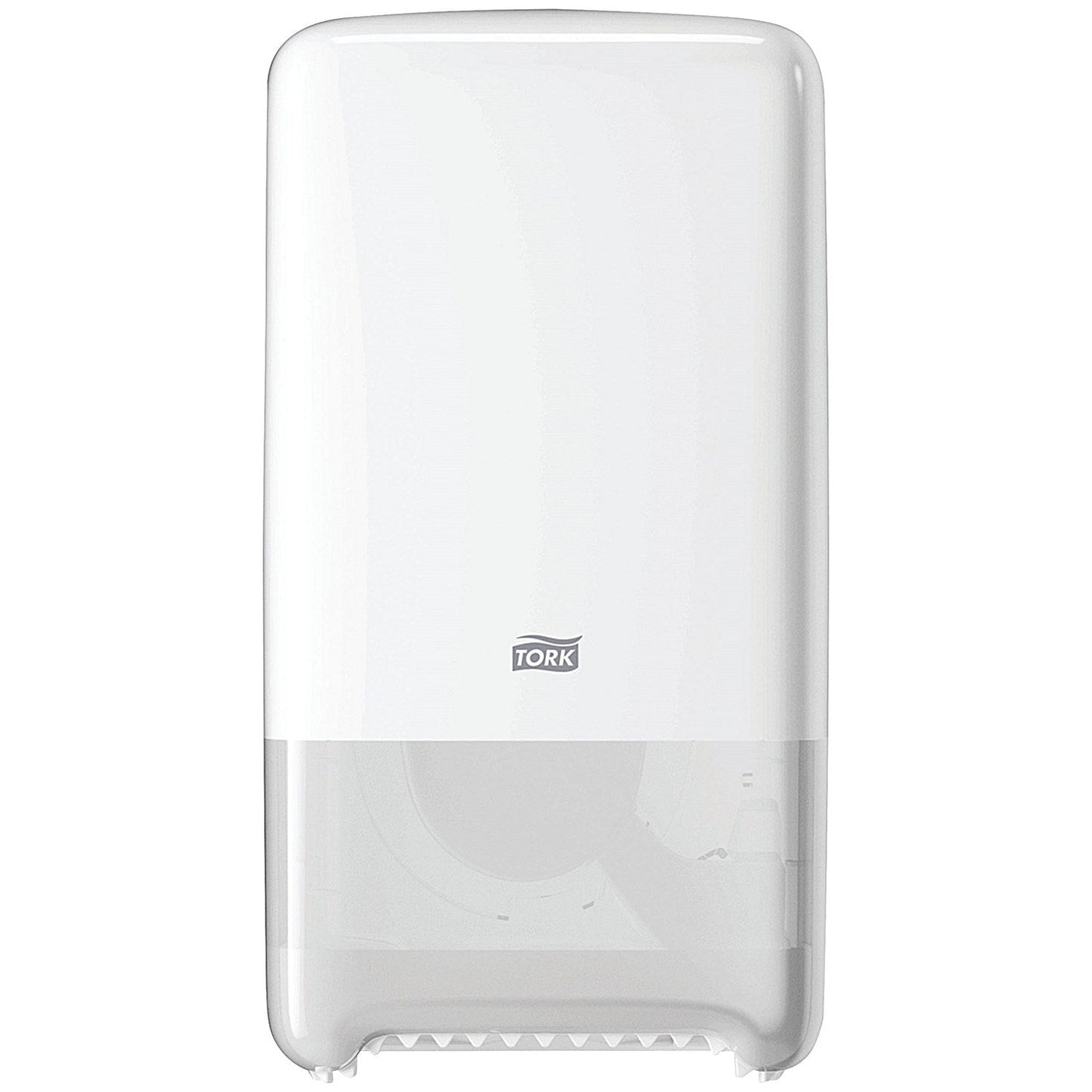 Tork T6 Twin Mid-Size Toilet Roll Dispenser, White Easy2Order : SCA38212