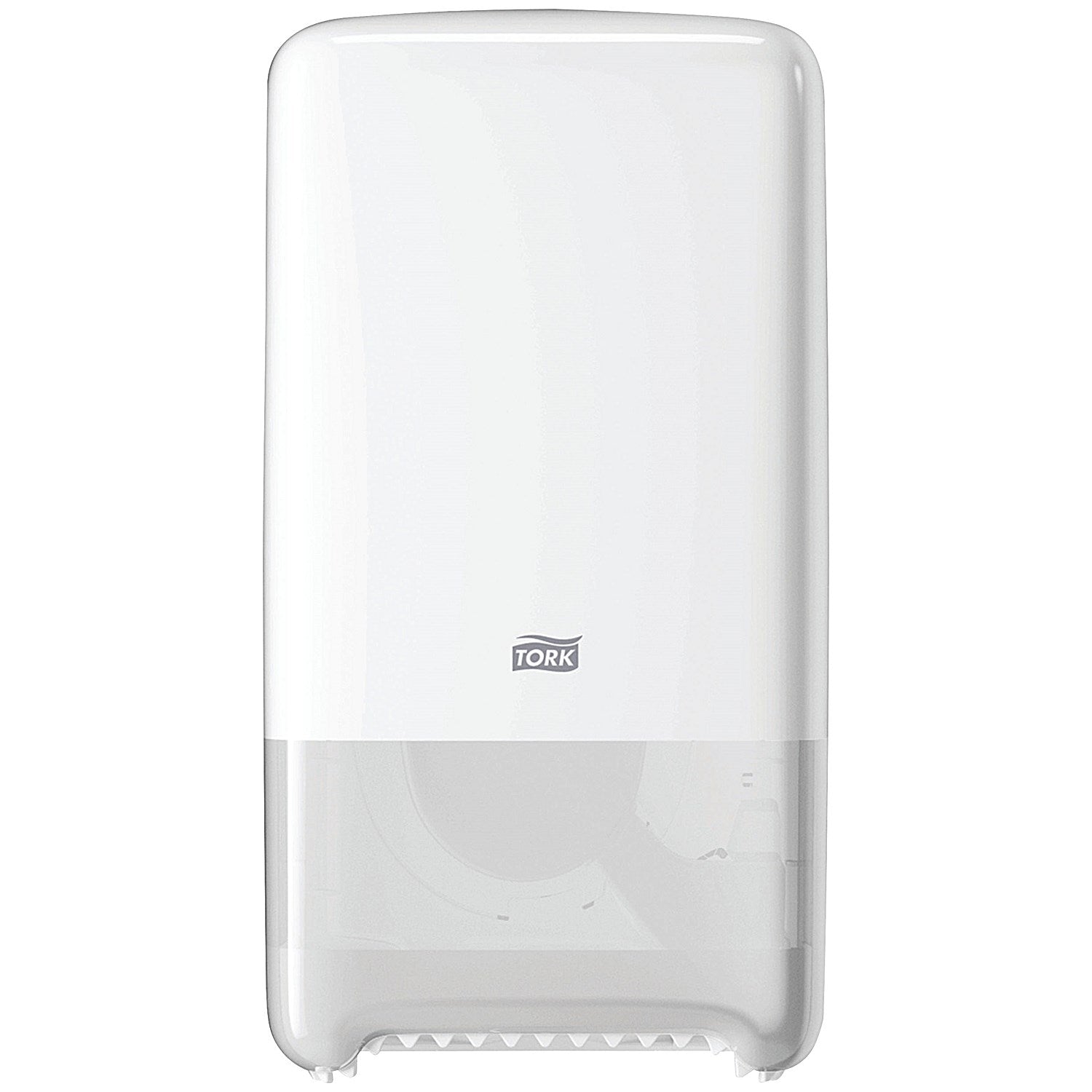 Tork T6 Twin Mid-Size Toilet Roll Dispenser, White Easy2Order : SCA38212