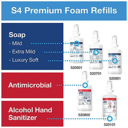 Tork S4 Foam Hand Wash Dispenser, 1 Litre